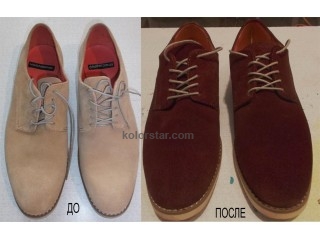 Restoring nubuck products